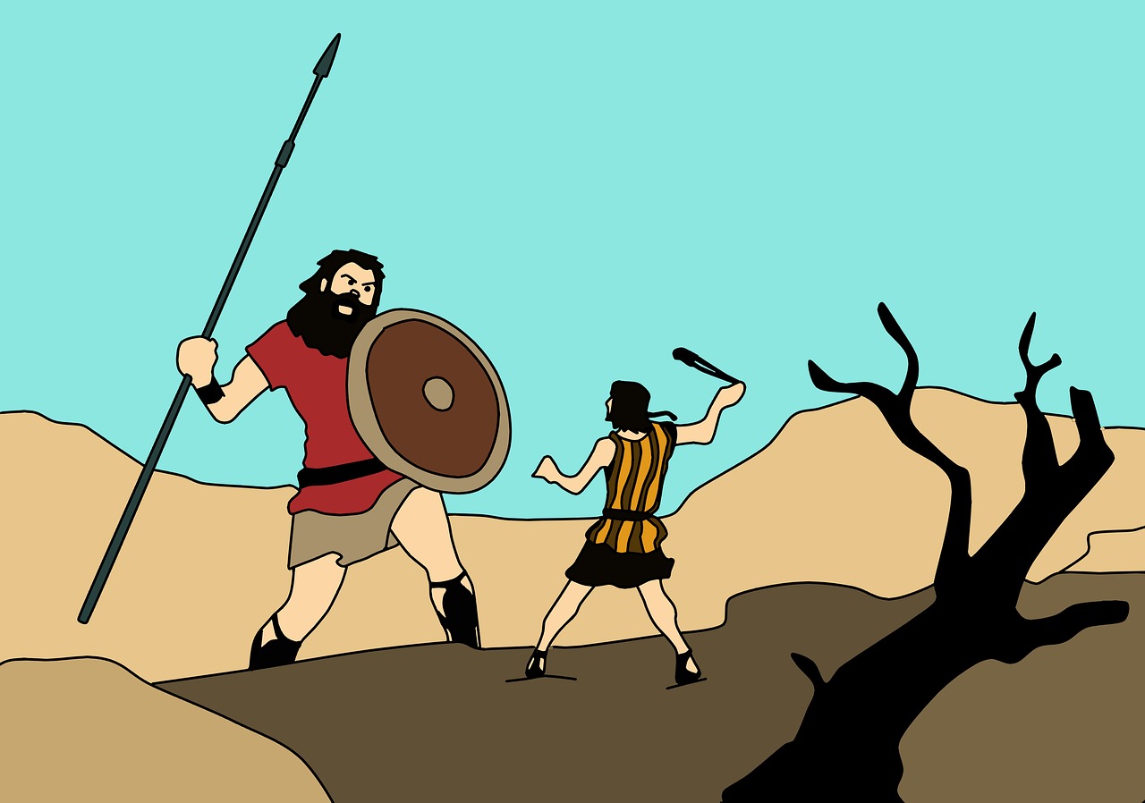 david and goliath 1880516 1280